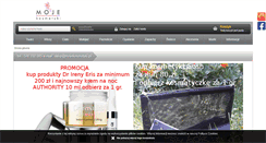 Desktop Screenshot of mojekosmetyki.pl